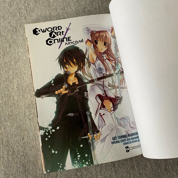 Sword Art Online Aincrad. 1 By Reki Kawahara Paperback Manga - Picture 7 of 9
